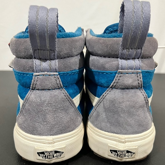 Unisex Vans Blue Sk8 High Top Shoes - Picture 7 of 10